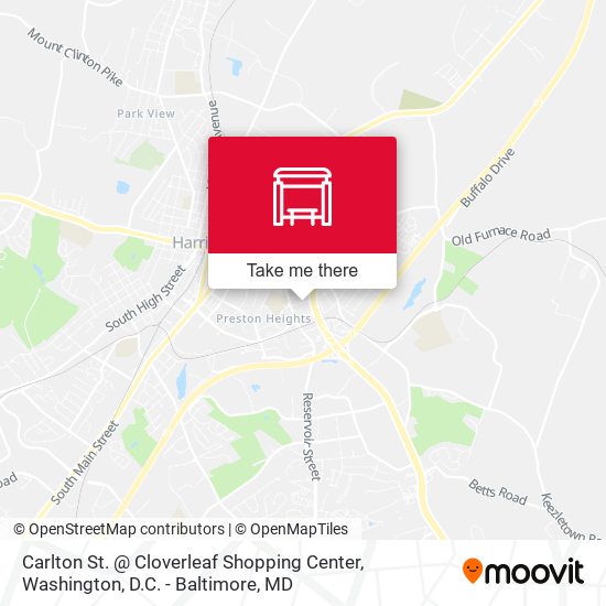 Carlton St. @ Cloverleaf Shopping Center map