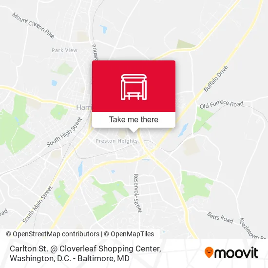 Carlton St. @ Cloverleaf Shopping Center map
