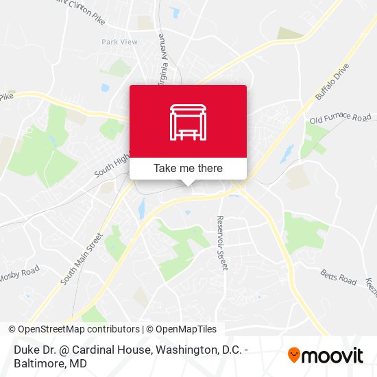 Duke Dr. @ Cardinal House map