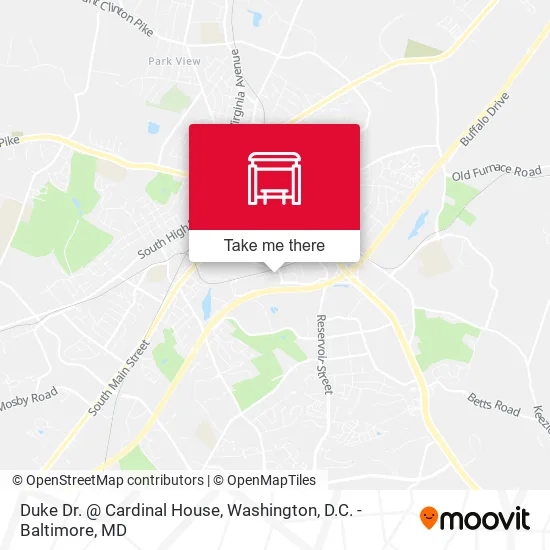 Duke Dr. @ Cardinal House map