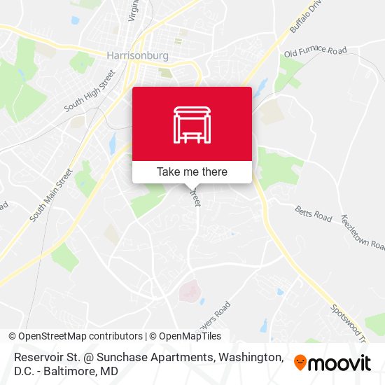 Reservoir St. @ Sunchase Apartments map