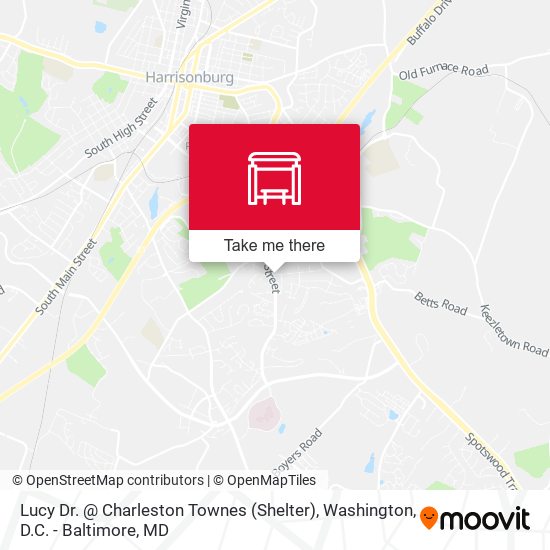 Mapa de Lucy Dr. @ Charleston Townes (Shelter)