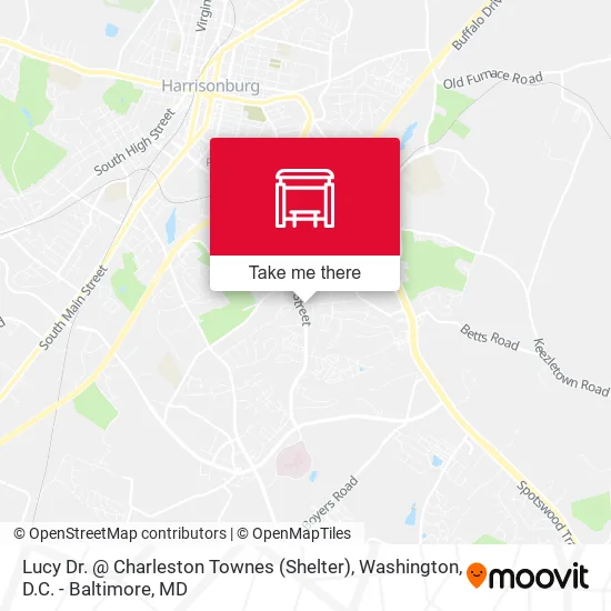 Mapa de Lucy Dr. @ Charleston Townes (Shelter)