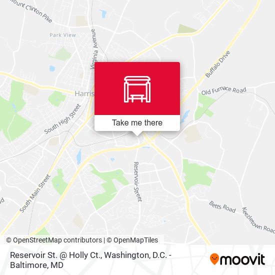 Reservoir St. @ Holly Ct. map