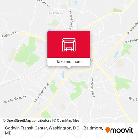 Mapa de Godwin Transit Center