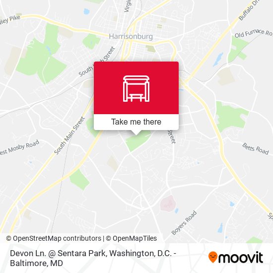 Mapa de Devon Ln. @ Sentara Park