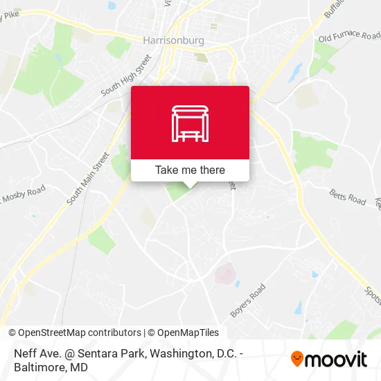 Neff Ave. @ Sentara Park map