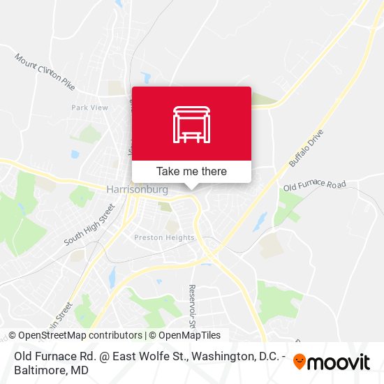 Mapa de Old Furnace Rd. @ East Wolfe St.