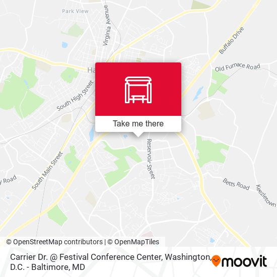 Carrier Dr. @ Festival Conference Center map