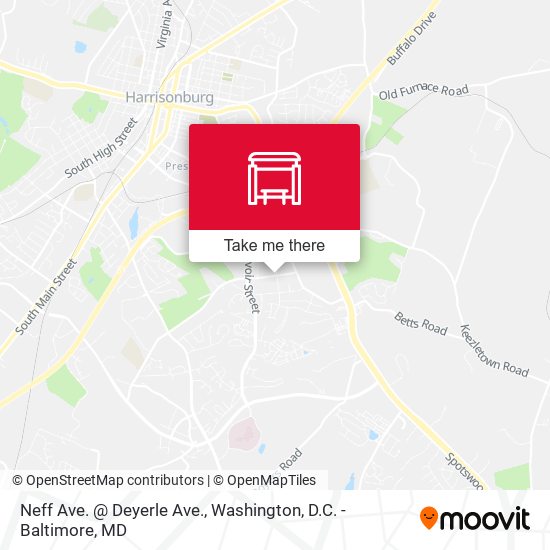 Mapa de Neff Ave. @ Deyerle Ave.