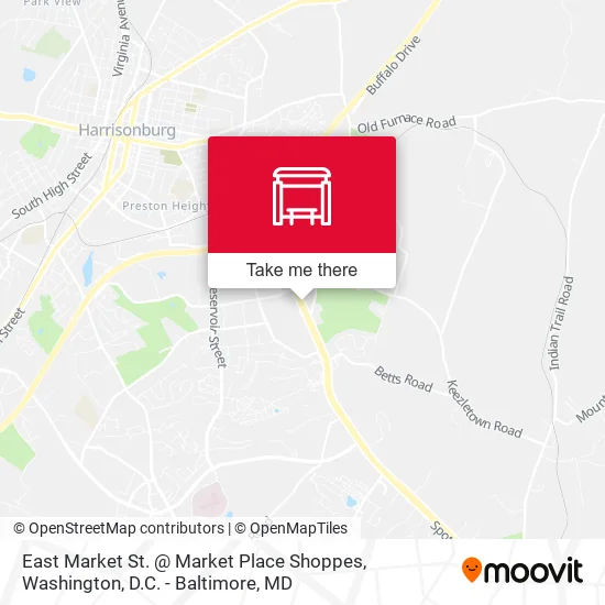 East Market St. @ Market Place Shoppes map