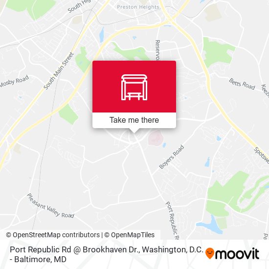 Mapa de Port Republic Rd @ Brookhaven Dr.