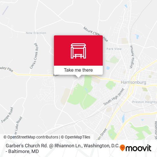 Mapa de Garber's Church Rd. @ Rhiannon Ln.