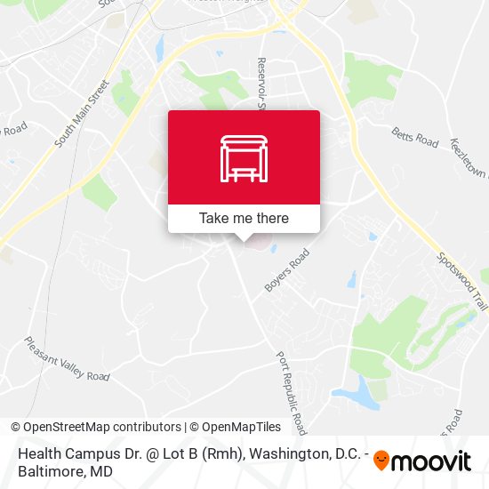 Mapa de Health Campus Dr. @ Lot B (Rmh)