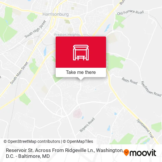 Mapa de Reservoir St. Across From Ridgeville Ln.