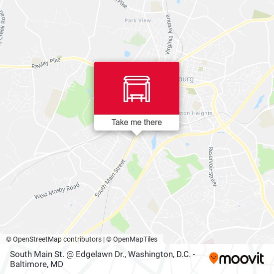 South Main St. @ Edgelawn Dr. map