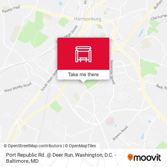 Port Republic Rd. @ Deer Run map