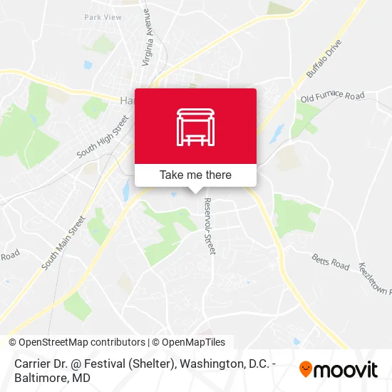 Mapa de Carrier Dr. @ Festival (Shelter)