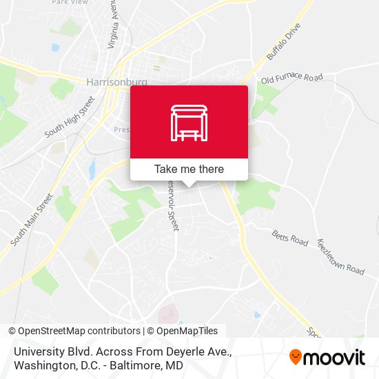 University Blvd. Across From Deyerle Ave. map