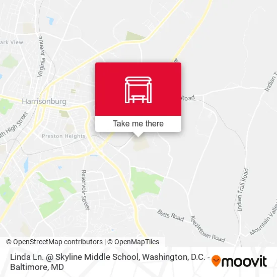 Linda Ln. @ Skyline Middle School map