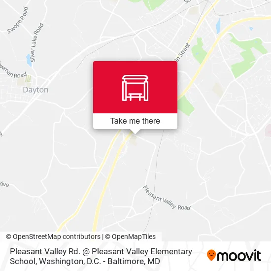 Pleasant Valley Rd. @ Pleasant Valley Elementary School map