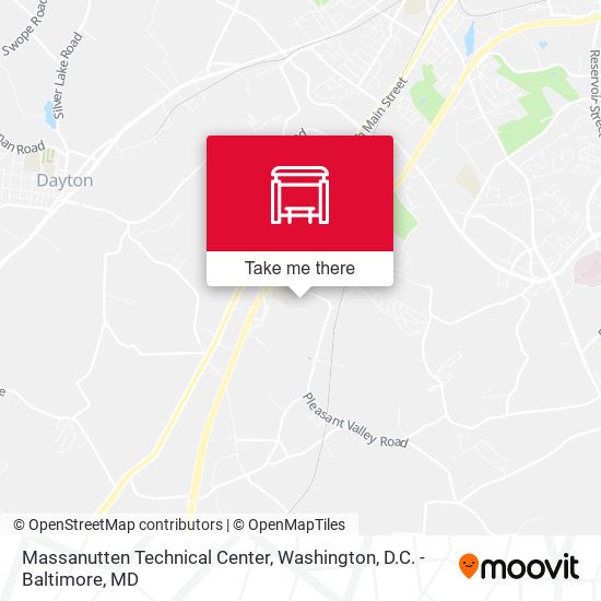 Massanutten Technical Center map