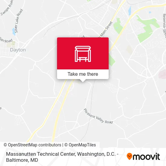 Massanutten Technical Center map
