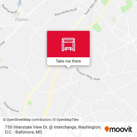 Mapa de 750 Interstate View Dr. @ Interchange