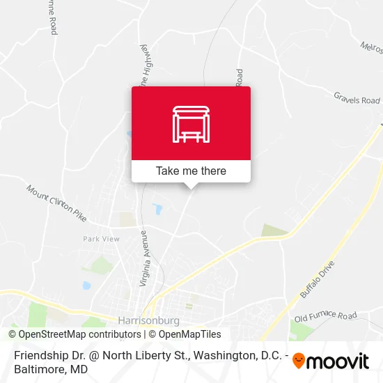 Friendship Dr. @ North Liberty St. map