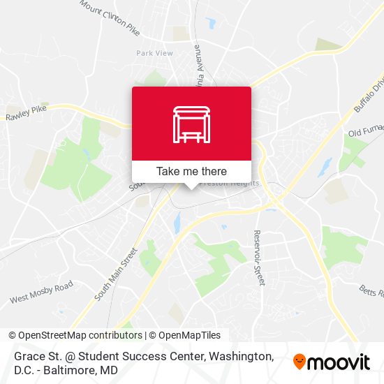 Grace St. @ Student Success Center map