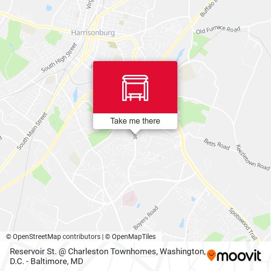 Reservoir St. @ Charleston Townhomes map