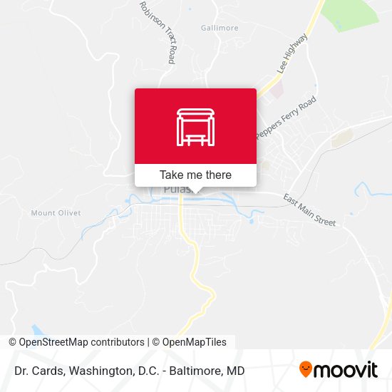 Dr. Cards map