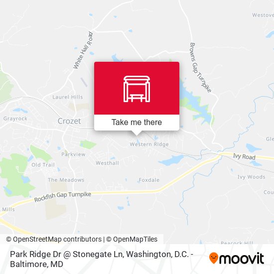 Mapa de Park Ridge Dr @ Stonegate Ln