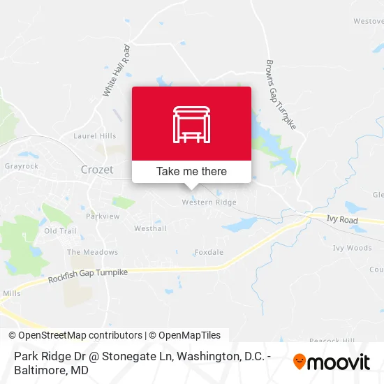 Park Ridge Dr @ Stonegate Ln map