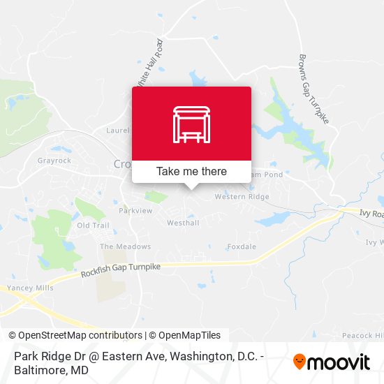 Mapa de Park Ridge Dr @ Eastern Ave