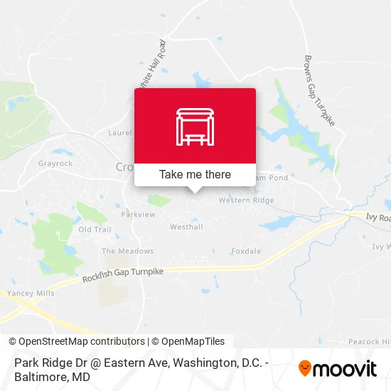 Park Ridge Dr @ Eastern Ave map