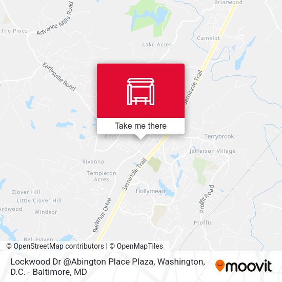 Lockwood Dr @Abington Place Plaza map