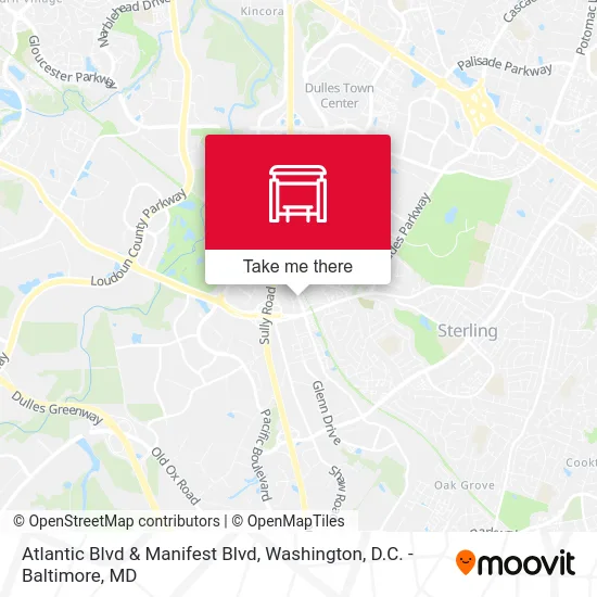 Atlantic Blvd & Manifest Blvd map