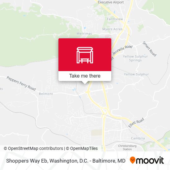 Shoppers Way Eb map