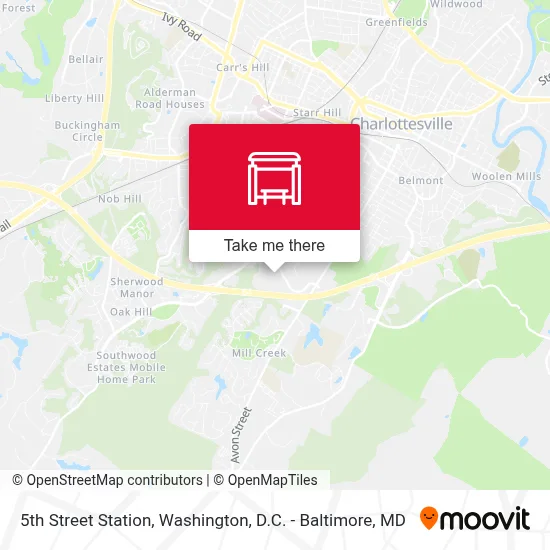 5th Street Station map