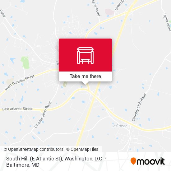 South Hill (E Atlantic St) map