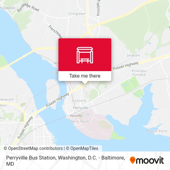 Perryville Bus Station map