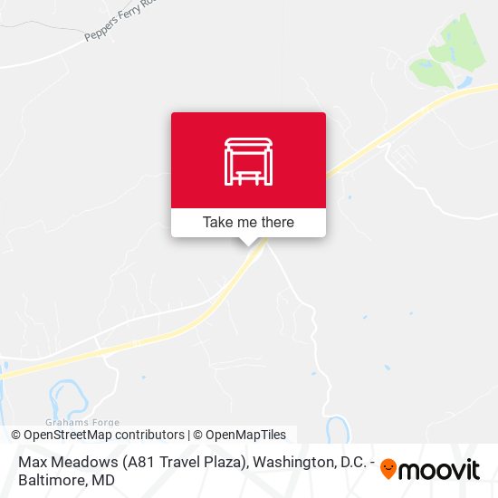 Max Meadows (A81 Travel Plaza) map