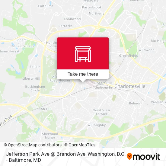 Jefferson Park Ave @ Brandon Ave map