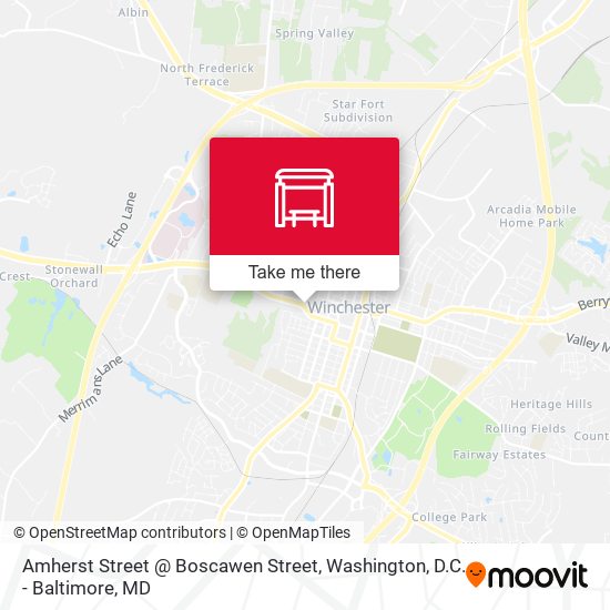 Mapa de Amherst Street @ Boscawen Street