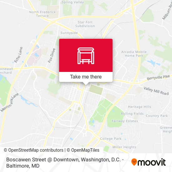 Boscawen Street @ Downtown map