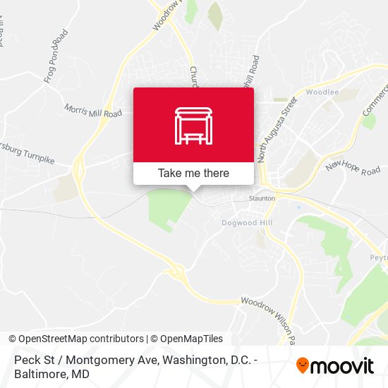 Peck St / Montgomery Ave map