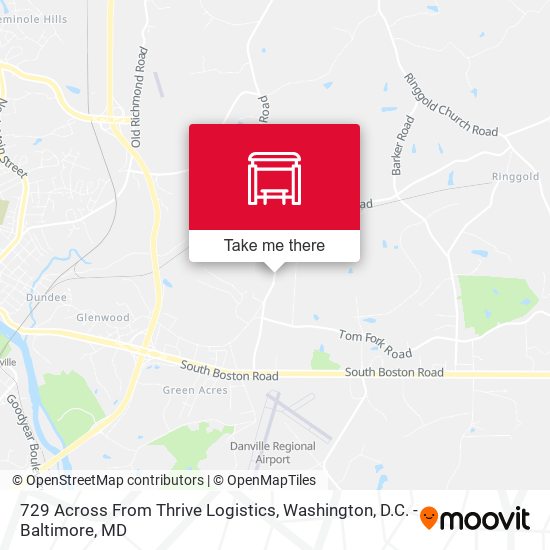 729 Across From Thrive Logistics map