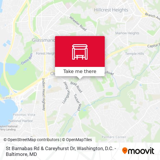 St Barnabas Rd & Careyhurst Dr map