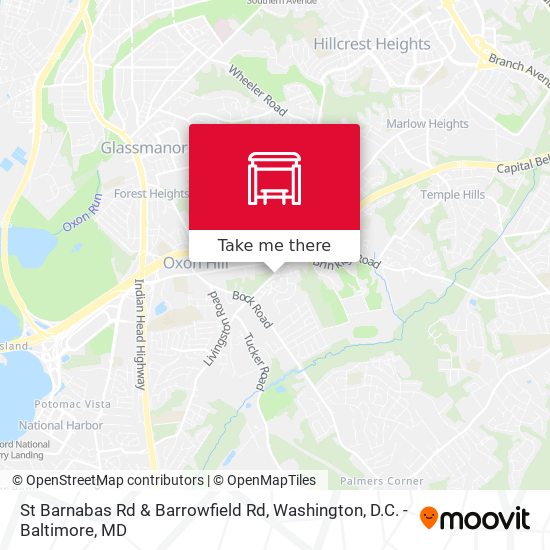 St Barnabas Rd & Barrowfield Rd map